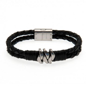 Newcastle United bransoletka skórzana Leather Bracelet