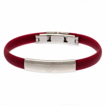 West Ham United opaska silikonowa Colour Silicone Bracelet