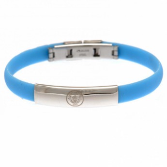 Manchester City opaska silikonowa Colour Silicone Bracelet