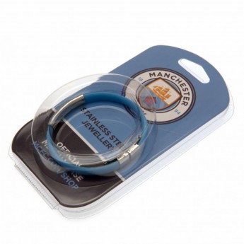 Manchester City opaska silikonowa Colour Silicone Bracelet