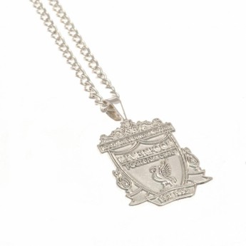 Liverpool naszyjnik z zawieszką Silver Plated Pendant & Chain XL