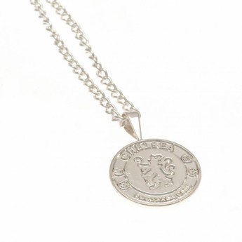 Chelsea naszyjnik z zawieszką Silver Plated Pendant & Chain XL