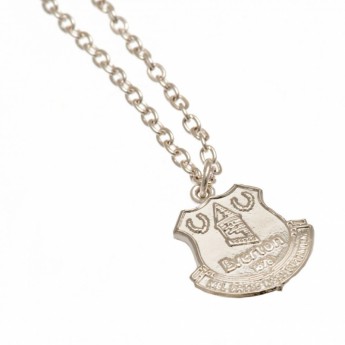 FC Everton naszyjnik z zawieszką Silver Plated Pendant & Chain