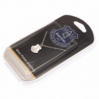 FC Everton naszyjnik z zawieszką Silver Plated Pendant & Chain
