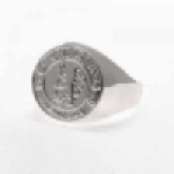Chelsea pierścionek Silver Plated Crest Ring Small