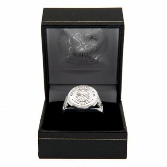 FC Celtic pierścionek Silver Plated Crest  Medium