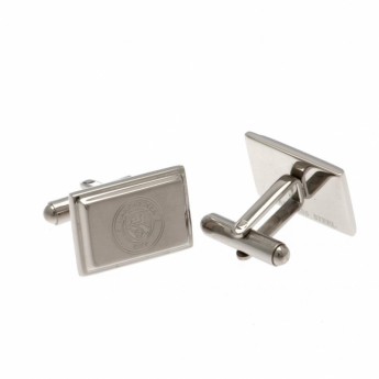 Manchester City zestaw krawat, spinka i guziczki do mankietów Tie Slide & Cufflink Set