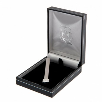 Manchester City spinka do krawata Stainless Steel Tie Slide EC