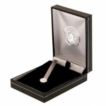 Manchester City spinka do krawata Stainless Steel Tie Slide