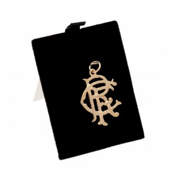 FC Rangers złoty brelok 9ct Gold Pendant Medium