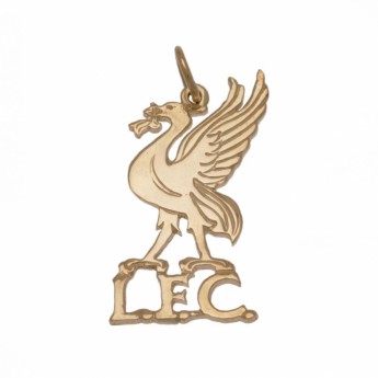 Liverpool złoty brelok 9ct Gold Pendant Livebird