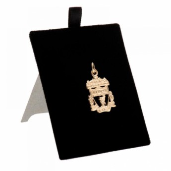 Liverpool złoty brelok 9ct Gold Pendant Crest