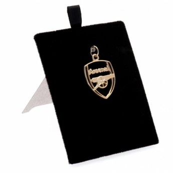 Arsenal złoty brelok 9ct Gold Pendant Crest