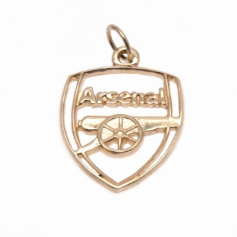 Arsenal złoty brelok 9ct Gold Pendant Crest
