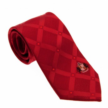 Sunderland zestaw krawat, guziczki do mankietów, poszetka Tie, Cufflink & Handkerchief Set