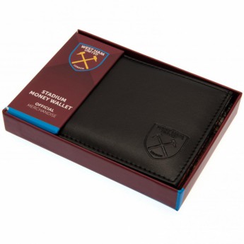 West Ham United skórzany portfel Panoramic Wallet