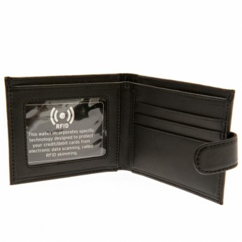 West Ham United skórzany portfel Anti Fraud Wallet