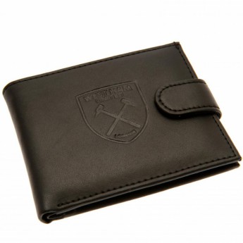 West Ham United skórzany portfel Anti Fraud Wallet