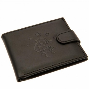 FC Rangers skórzany portfel Anti Fraud Wallet