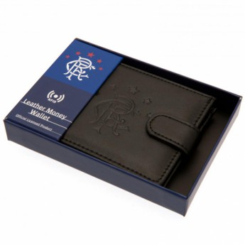 FC Rangers skórzany portfel Anti Fraud Wallet