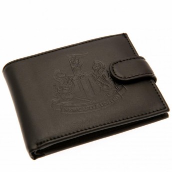 Newcastle United skórzany portfel Anti Fraud Wallet