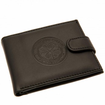 FC Celtic skórzany portfel Anti Fraud Wallet