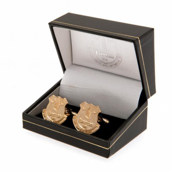 FC Everton spinki mankietowe Gold Plated