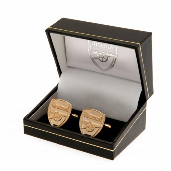 Arsenal spinki mankietowe Gold Plated Cufflinks