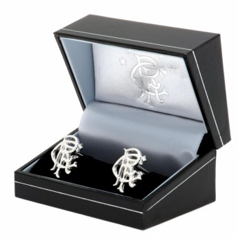 FC Rangers spinki mankietowe Sterling Silver Cufflinks