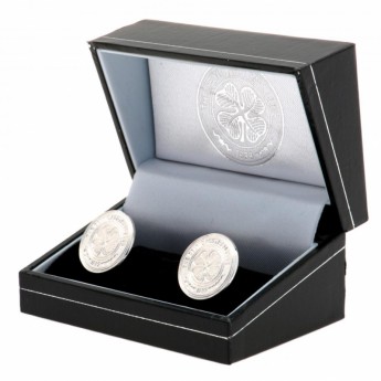 FC Celtic spinki mankietowe Sterling Silver Cufflinks