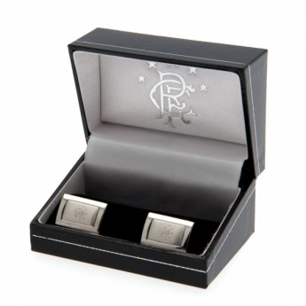 FC Rangers spinki mankietowe Stainless Steel Framed Cufflinks