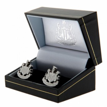 Newcastle United spinki mankietowe Stainless Steel Cufflinks CR