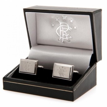 FC Rangers spinki mankietowe Stainless Steel Cufflinks SSC