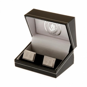 Manchester City spinki mankietowe Stainless Steel Cufflinks