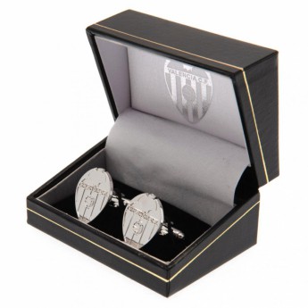 Valencia spinki mankietowe Silver Plated Cufflinks CR