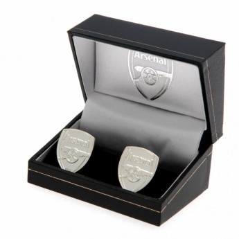 Arsenal spinki mankietowe Silver Plated Cufflinks CR