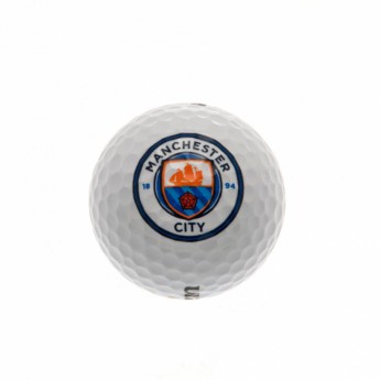 Manchester City zestaw do golfa Ball & Tee Set