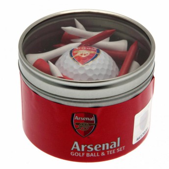 Arsenal zestaw do golfa Ball & Tee Set