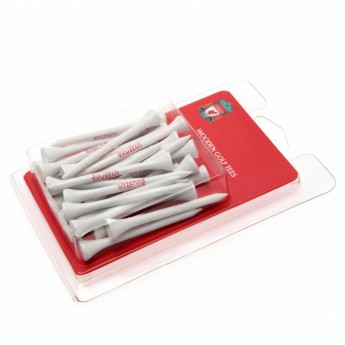 Liverpool drewniany kij golfowy Wooden Tees 20 pcs