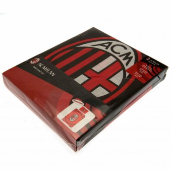 AC Milan pościel na jedno łóżko Single Duvet Set PL