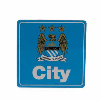 Manchester City metalowy znak Multi Surface Signs