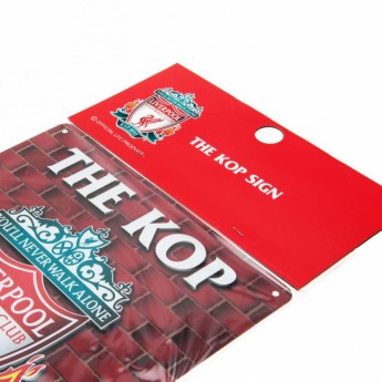 Liverpool tablica na ścianę The Kop Sign