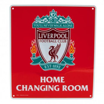 Liverpool tablica na ścianę Home Changing Room Sign