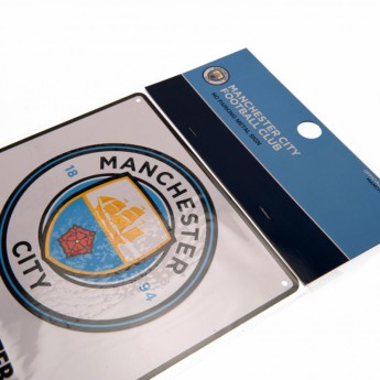 Manchester City metalowy znak No Parking Sign