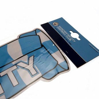 Manchester City metalowy znak Show Your Colours Sign