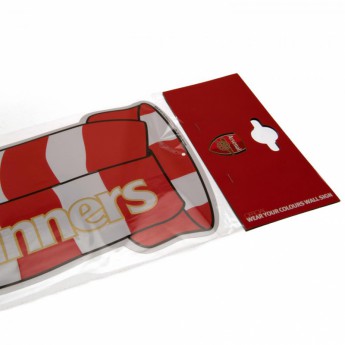 Arsenal metalowy znak Show Your Colours Sign