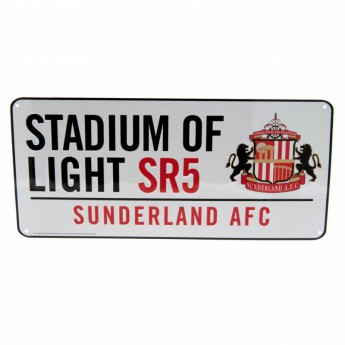 Sunderland tablica na ścianę Street Sign