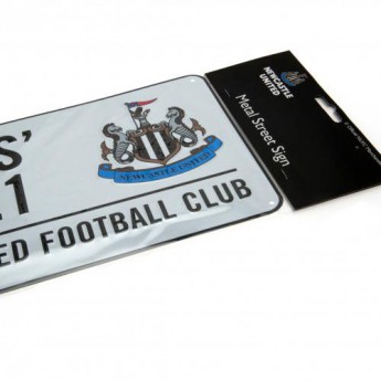 Newcastle United tablica na ścianę Street Sign