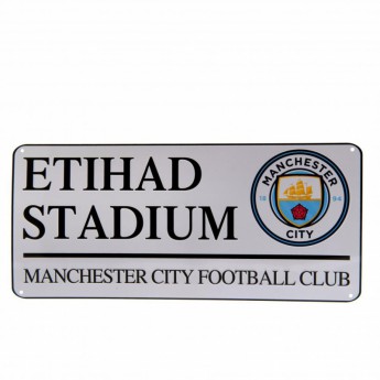 Manchester City tablica na ścianę Street Sign