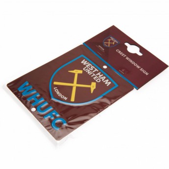 West Ham United tabliczka na okno Window Sign SQ